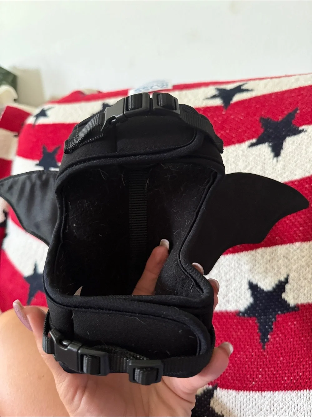 Spooky Bat Skeleton Dog Harness – Perfect for Halloween!